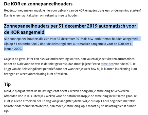 site goede start met de belastingdienst